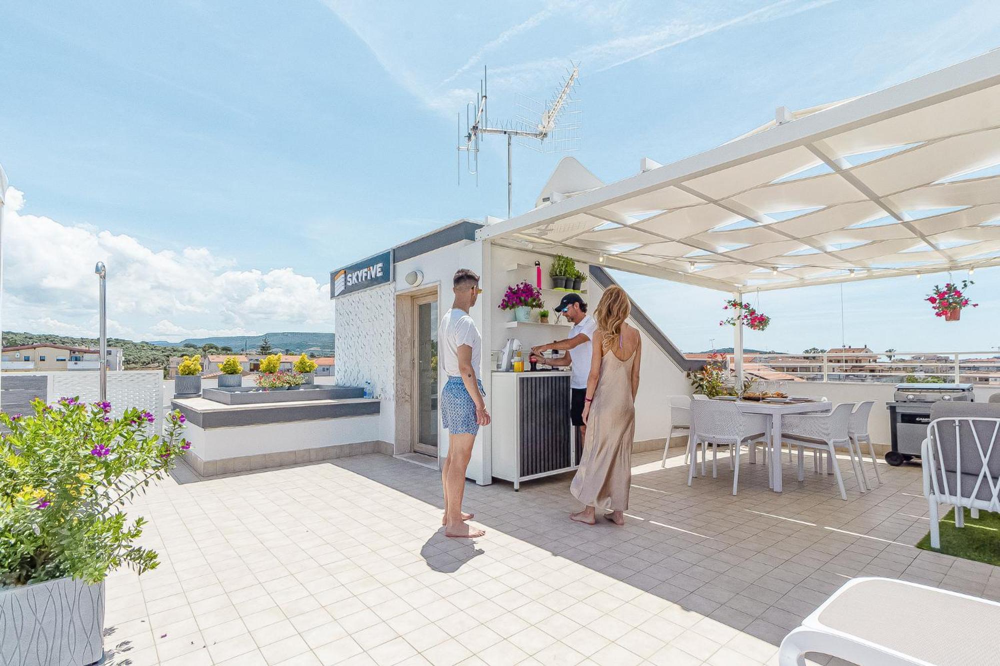 Skyfive Fire Apartment อาลเกโร ภายนอก รูปภาพ
